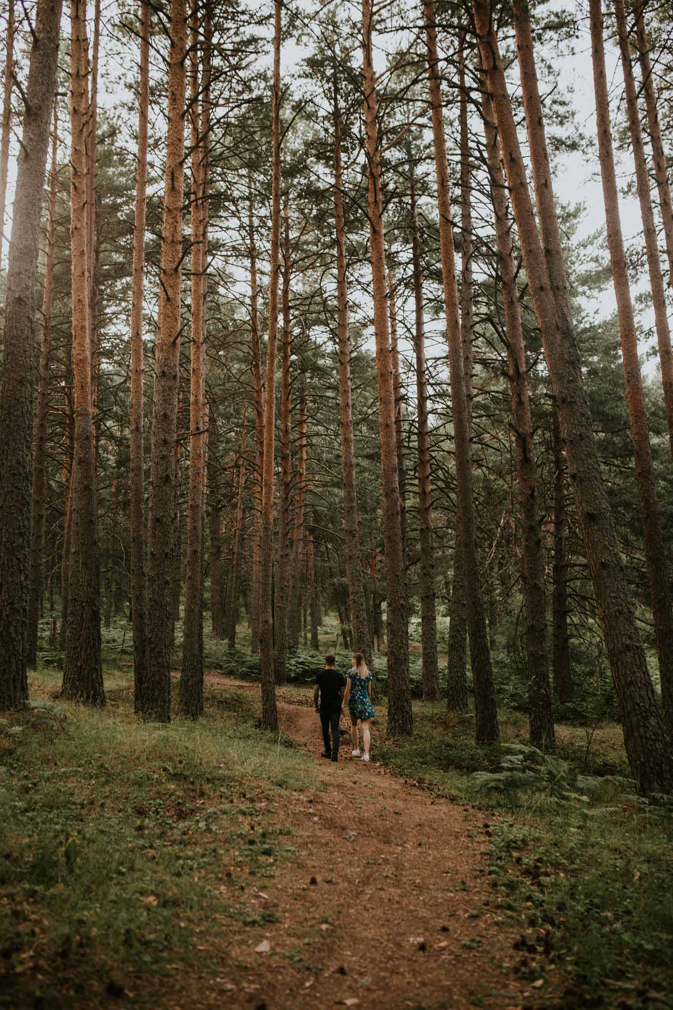 Fotografia pareja bosque 5 Concorazon